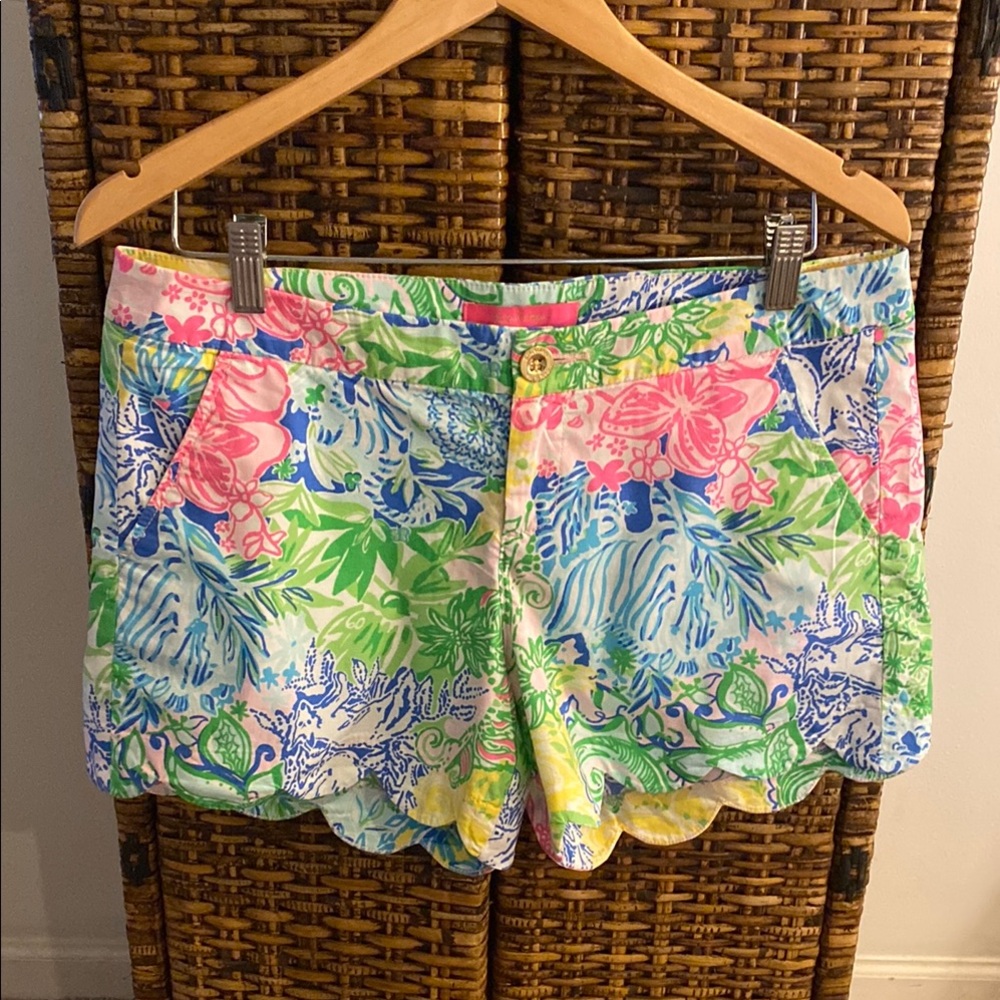 Lilly Pulitzer Buttercup stretch shorts
